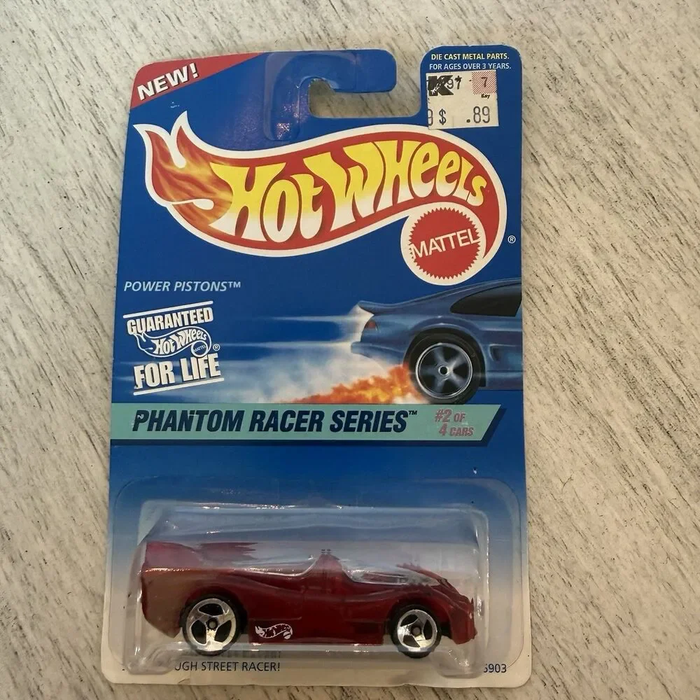 Lot 5 Vintage Mattel Hot Wheels Die Cast Cars 1991-2004 Collectible Vehicles
